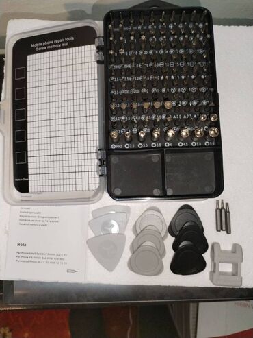 Šrafcigeri: NOVO Set šrafcigera AT-138 Opis: Komplet od 138 elemenata Materijal — 11