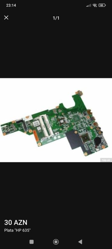 Modemlər və şəbəkə avadanlıqları: Ana Platası HP 635