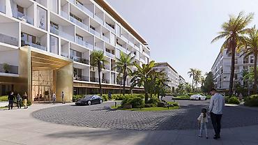 Квартиры: Пос. Нардаран, Студия, Новостройка, 48 м² — 4