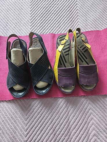 patike huarache: Obućaveličina 38,brend Klarks i Flaj London.Sve koža,osim čipkanih — 8