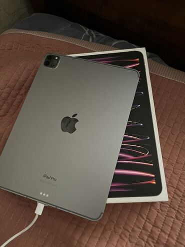 айпад про 2021: Планшет, Apple, эс тутум 256 ГБ, 10" - 11", 5G, Классикалык түсү - Боз