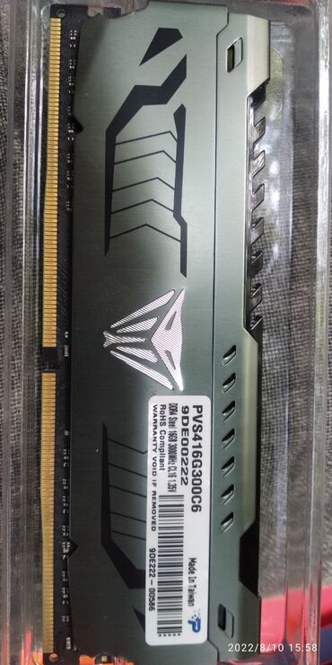 Оперативная память (RAM): Оперативная память 16GB DDR4 
новый 
тел