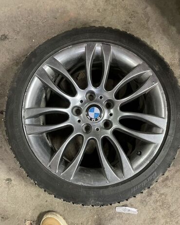 зимние шины 245 45 r17: Диски R 17 BMW, Комплект, отверстий - 5, Б/у