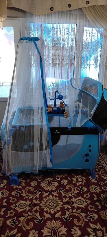 игрушка для кроватки ребенка: Детская кроватка-манеж My Baby, универсальный комплект 3-в-1