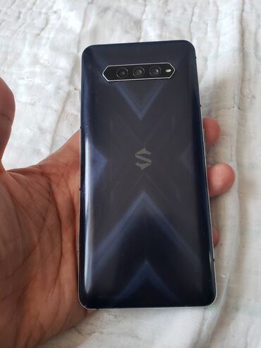 black shark 4: Xiaomi Black Shark 4, 128 GB, rəng - Qara, 
 Barmaq izi, Face ID