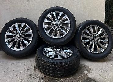 диски crown athlete: Колеса в сборе 275 / 55 / R 20, Зима, Б/у, Комплект, Внедорожные (АТ/МТ), Литые, отверстий - 6 — 1