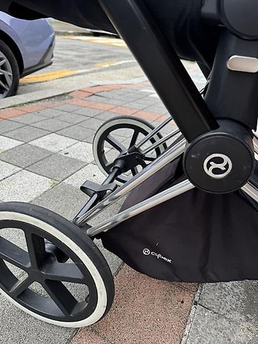 ступенька детская: Коляска Cybex Platinum (серия Priam платформа Platinum), цвет Black — 6