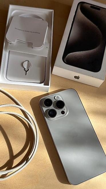 Apple iPhone: IPhone 15 Pro, Natural Titanium — 8