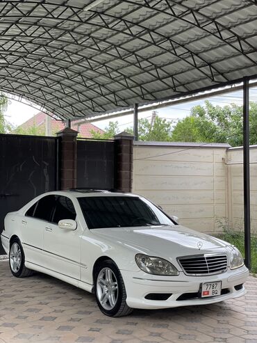 мерседес 1722: Mercedes-Benz S-Class: 2003 г., 3.7 л, Автомат, Бензин, Седан
