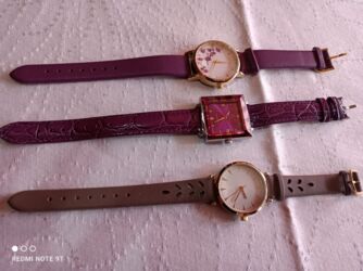 домашние часы: Набор наручных часов (разные модели) - Женственные часы с круглым