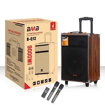 rush wave: Портативная акустическая система BAAB B-Q12 (12") — мобильная колонка — 1