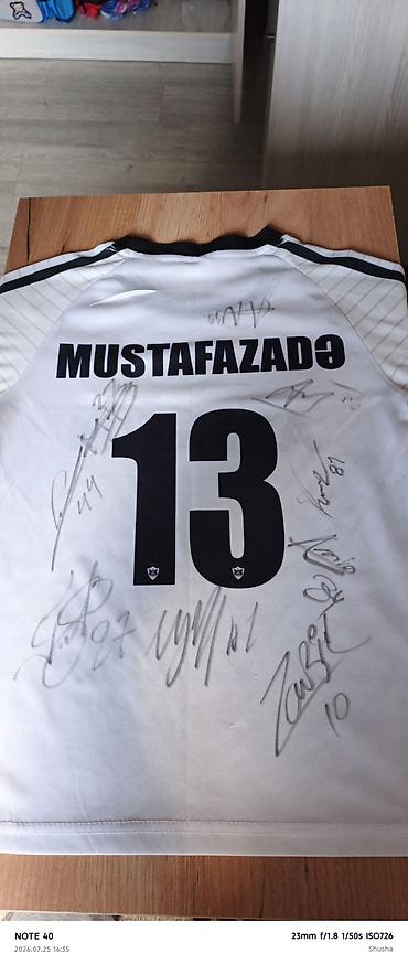 nomrə gedən saat: Məhsul: Qarabağ FK orijinal futbol forması – “Mustafazadə 13” - Rəng — 1