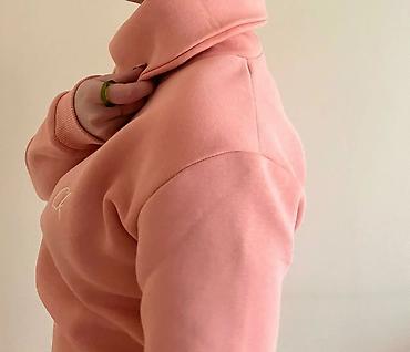 Gornji i donji deo: Ženski komplet trenerke – duks i donji deo - Model: duks sa visokim — 4