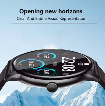 Ručni satovi: Nov pametni sat sa dva kaiša silikonskim i metalnim. Širina kaiša je — 1