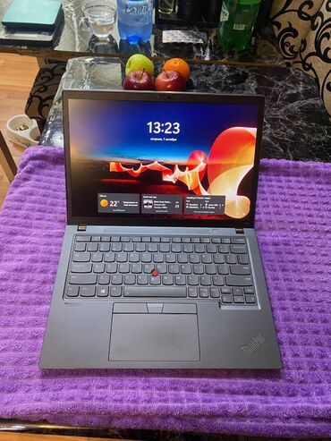ноутбук на рассрочку: Ультрабук, Lenovo, 16 ГБ ОЗУ, Intel Core i5, 13.3 ", Б/у, Для несложных задач, память SSD