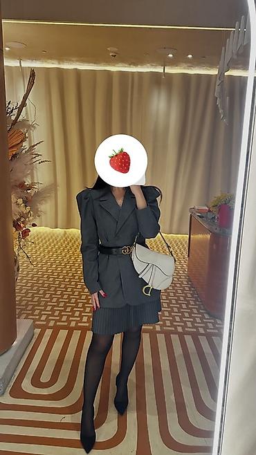 mama: Двойка серая б/у состояние идеальное, одевала только один раз — 1