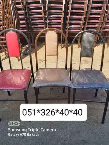 Stullar: Stul stol 13 azn-den 20 azn-dek Istenilen Rengde Kojadan ve Parcadan — 27