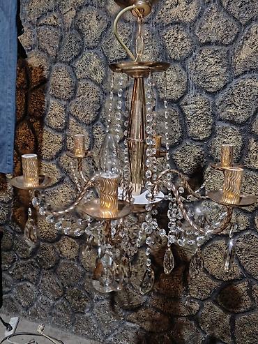kucə isiqlari: Çılçıraq, 6 lampa, Metal — 1