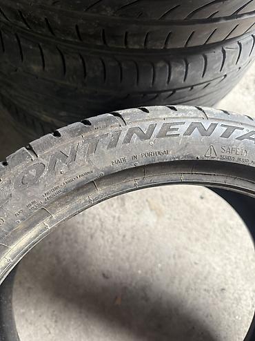continental: Шины 225 / 40 / R 18, Лето, Б/у, Пара, Легковые, Continental — 7