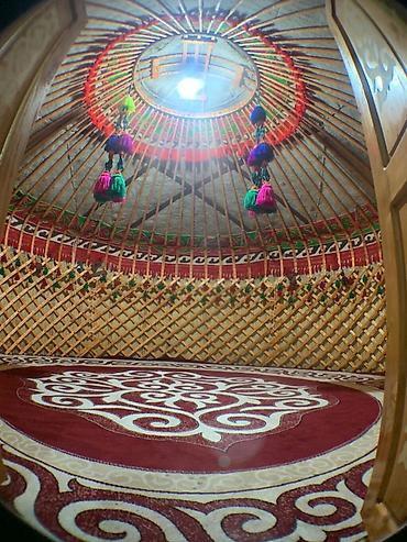 Аренда юрт: Аренда юрты, Каркас Деревянный, 75 баш, Казан, Посуда, С полом — 7