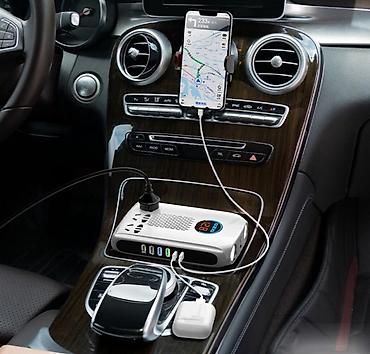 инвертора: Инвертор автомобильный 12В → 220В OZIO K20-S 300W (4USB + 2Type-C) — 7