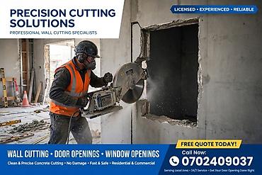 кафельный станок: Профессиональная резка стен и проемов — Precision Cutting Solutions - — 1