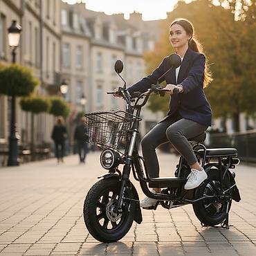 Электровелосипеды: Электровелосипед, Новый — 1