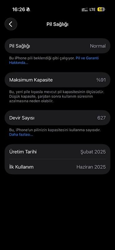 kompüterlər 2 ci əl: IPhone 16 Pro, 256 GB — 7