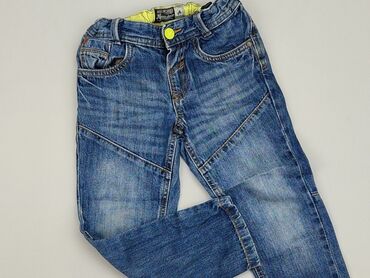 spodnie wysoki stan jeansy: Jeans, Palomino, 4-5 years, 110, condition - Fair