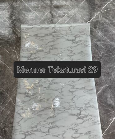 Vinil divar kağızı, oboy: Hamam ucun yapisqanlar kafelin emusiyanin uzlukun ustunden vura — 18