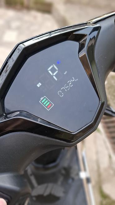 Скутеры: ⚡ Электроскутер в отличном состоянии — 50 км хода / 55 км/ч / чёрный ⚡ — 6