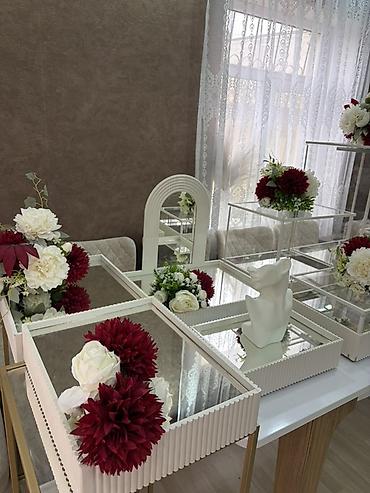 tent cadir satisi: 10 ədəd gülsüz Darağlı xonça modeli Teze kimidir qırğı yoxdu — 2