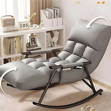 simpo ormari cene: Ergonomna ljuljaška-fotelja sa produžetkom za noge - — 1