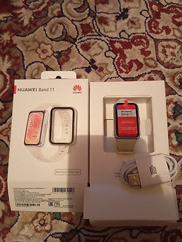 dream h13: Huawei band 11 white 🐻‍❄️🤍 алюминиевый корпус, не пластик!!!носила — 1