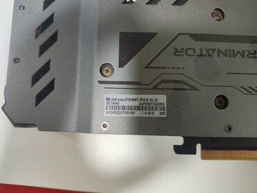 tv 107 ekran: Videokart NVidia GeForce GTX 1660 Ti, 6 GB, İşlənmiş