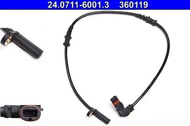 ABS senzori: SENZOR ABS MERCEDES C KLASE W203 CLK C209 SLK R171 7 | Senzor abs — 3