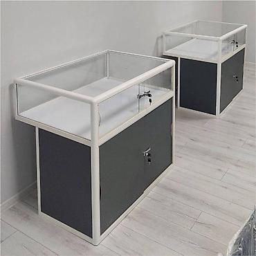 Стеллажи: Прилавок витрина, витрина стеклянная, торговые витрины металлические — 6