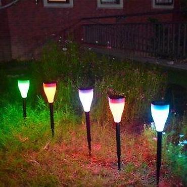 sadnice jagode: SOLARNE LAMPE U BOJI NOVE BASTENSKE LAMPE 6 KOM. AKCIJA | Cene nisu — 6