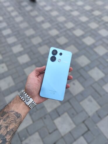 redmi 9a kabrolari: Xiaomi Redmi Note 13, 128 ГБ, цвет - Голубой, 
 Отпечаток пальца, Face ID