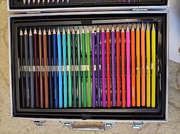 Постельное белье: “ARTIST” rəssam dəsti – 126 hissəlik metal çamadanlı komplekt. Tərkib — 2