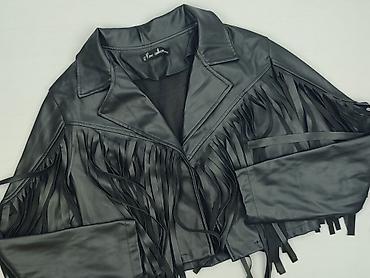 ramoneska oversize: New Collection, Kurtka skórzana damska, rozmiar One size — 1