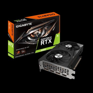 Videokartlar: Videokart Gigabyte GeForce RTX 3060, 12 GB, Yeni