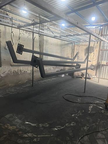 Təmir və tikinti: Məhsul: Metal dayaqlar (kvadrat profil borudan hazırlanmış), flanşlı — 3