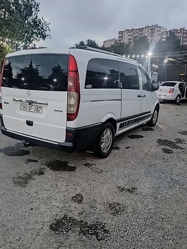 фургоны категории б: Mercedes-Benz Vito 111 CDI, ağ rəng, dizel miniven. Xüsusiyyətlər: - — 5