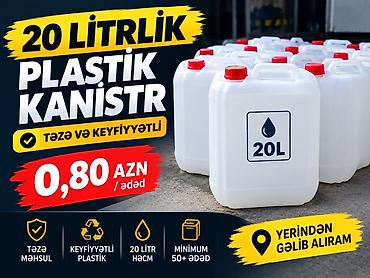 kanistr: 20 litrlik plastik kanistr aliram say cox olarsa unvandan gelib — 1