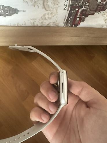 apple watch 1: Apple 9 45 mm 98 pildir karobkasi adapteri herseyi var 64gb yaddasi — 2