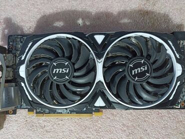 оперативная память 4 гб ddr4: Видеокарта, Б/у, MSI, Radeon RX, 8 ГБ, Для ПК