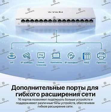 huawei e3276: Коммутатор хаб Tenda TEG1016M - сетевое устройство, предназначенное — 6