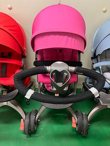 Коляски: Коляска, цвет - Розовый — 7