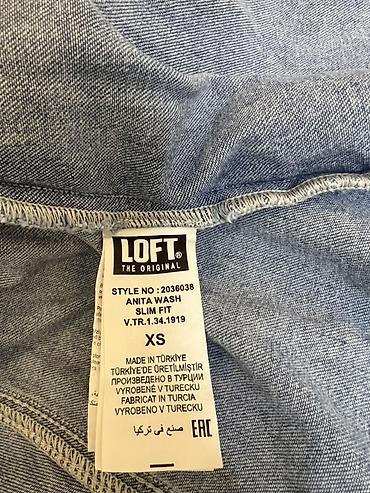 loft: LOFT Premium Jeans brendinin cins donu Yeni/etiketli - Model: Slim — 7